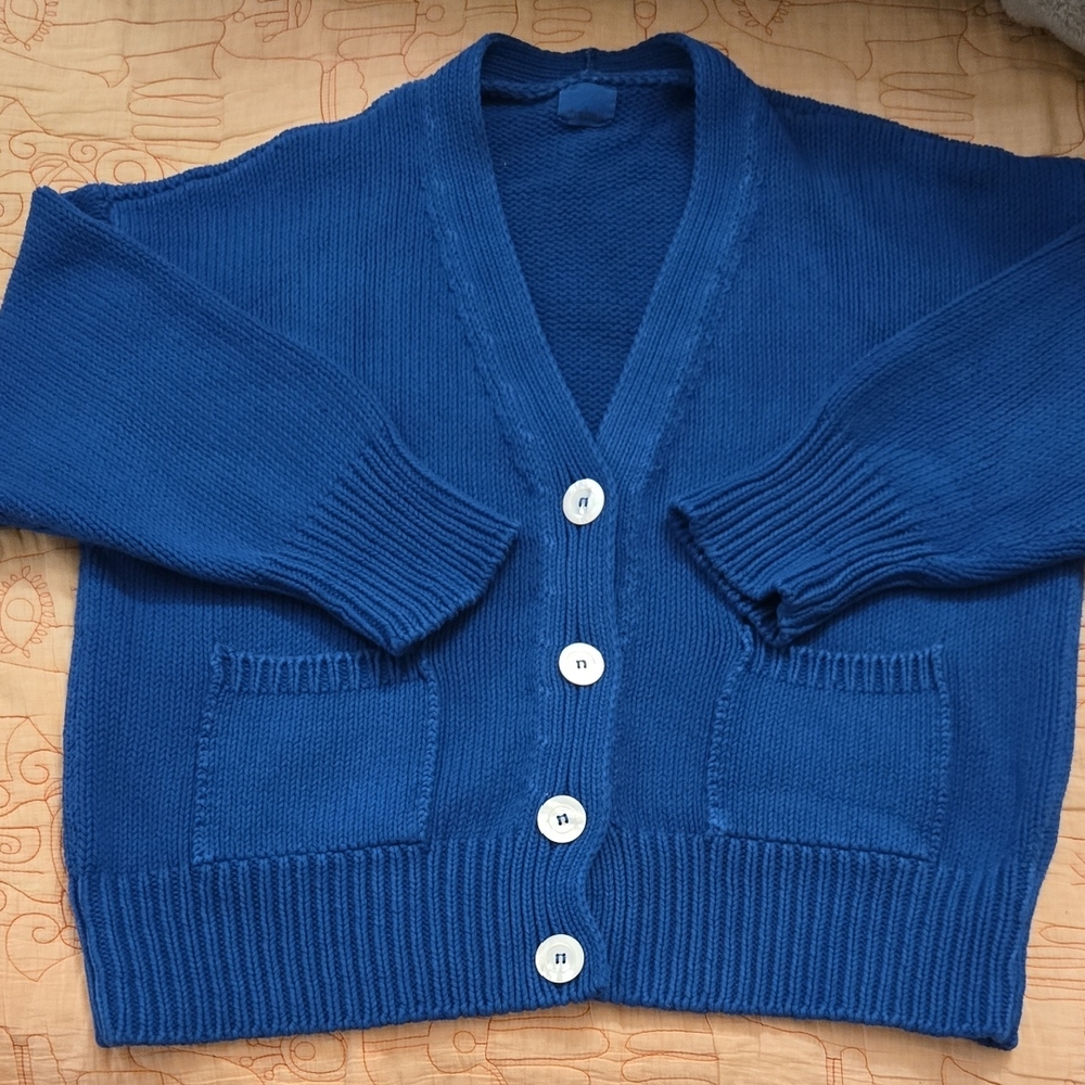 Babaa Blue Cardigan
